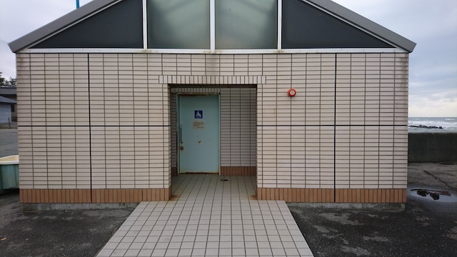 笹口浜海水浴場　公衆トイレ